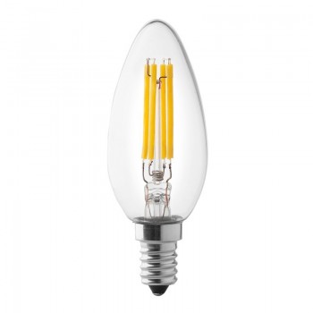 WIVA WIRE LED CANDLE E14 4W CLEAR3000K